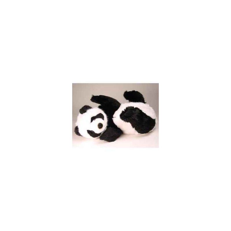 Décoration animaux Gros panda 50 cm  peluche réaliste Piutre 2176