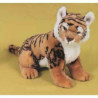 Félin Piutre Tigre du bengal 55 cm assis peluche -2515