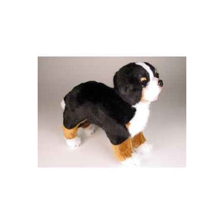 Animaux-Bois-Animaux-Bronzes propose Chien berger bernais 35 cm peluche animaux debout réaliste Piutre 3326