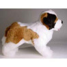 Animaux-Bois-Animaux-Bronzes propose Chien Saint bernard 45 cm peluche animaux debout réaliste Piutre 2294