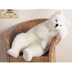 Décors Animaux peluche Peluche Ours endormie Piutre -G272