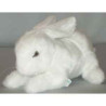  Animaux de la ferme Lapin blanc 30 cm peluche animaux allongés réaliste Piutre 709