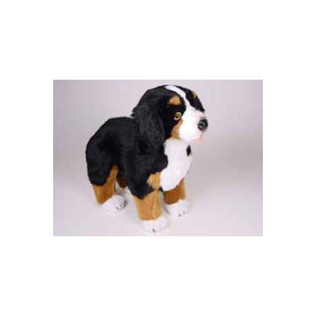 Animaux-Bois-Animaux-Bronzes propose Chien berger Bernois 50 cm peluche animaux debout réaliste Piutre 1263