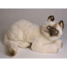 Animaux-Bois-Animaux-Bronzes propose Chat siamois 30 cm  réaliste Piutre
