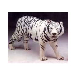 Félin Piutre Tigre de sibérie 200 cm peluche animaux debout -2528