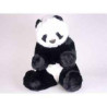 Décoration animaux Panda 60 cm assis peluche réaliste Piutre 2178