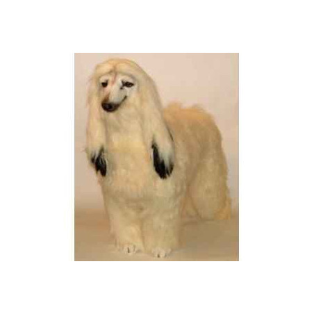 Animaux-Bois-Animaux-Bronzes propose Chien Afgan-hound 100 cm peluche animaux debout réaliste Piutre 290