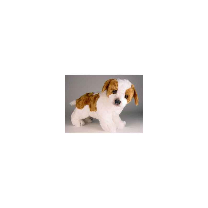 Animaux-Bois-Animaux-Bronzes propose Chien Saint Bernard 35 cm peluche animaux debout réaliste Piutre 2290