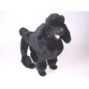 Animaux-Bois-Animaux-Bronzes propose Chien caniche noir 60 cm peluche animaux debout réaliste Piutre 251