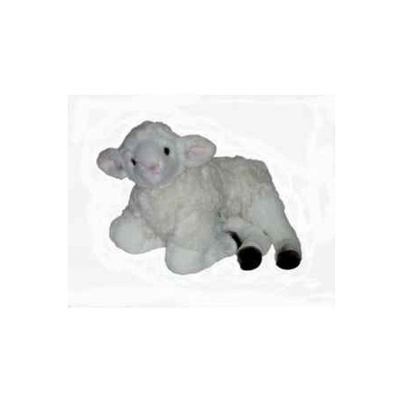  Animaux de la ferme Agneau 50 cm peluche animaux allongés réaliste Piutre 725