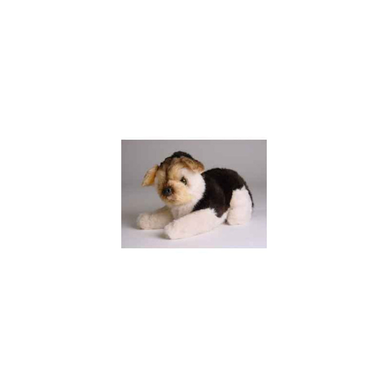 Animaux-Bois-Animaux-Bronzes propose Chien Mascot berger allemand 20 cm peluche animaux allongés réaliste Piutre 4252