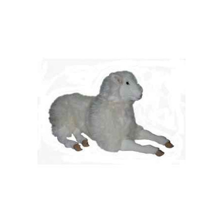  Animaux de la ferme Mouton 100 cm peluche animaux allongés réaliste Piutre 2407