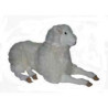  Animaux de la ferme Mouton 100 cm peluche animaux allongés réaliste Piutre 2407