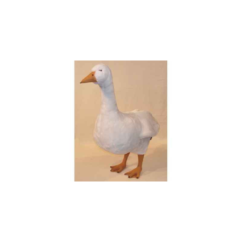  Animaux de la ferme Oie blanche 72 cm peluche animaux debout réaliste Piutre 722