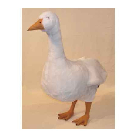  Animaux de la ferme Oie blanche 72 cm peluche animaux debout réaliste Piutre 722