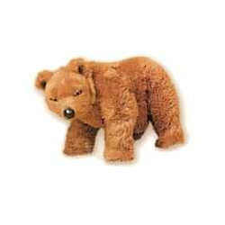 Décoration animaux Ours grizzly 45 cm peluche animaux debout réaliste Piutre 2103