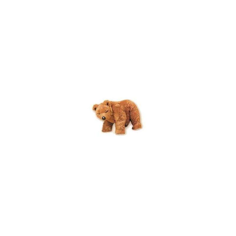 Décoration animaux Ours grizzly 45 cm peluche animaux debout réaliste Piutre 2103