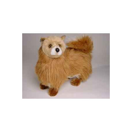 Animaux-Bois-Animaux-Bronzes propose Chien Poméranie cm peluche animaux debout réaliste Piutre 278