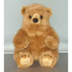 Décors Animaux peluche Peluche ours brun 60 cm Piutre -G032