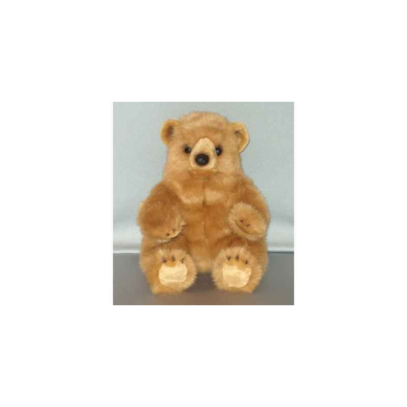 Décors Animaux peluche Peluche ours brun 60 cm Piutre -G032