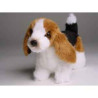 Animaux-Bois-Animaux-Bronzes propose Chien Miniature basset-hound 24 cm peluche animaux debout réaliste Piutre 4289