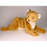 Peluche allongée lion 55 cm Piutre   2506