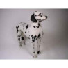 Animaux-Bois-Animaux-Bronzes propose Chien Dalmatien 80 cm peluche animaux debout réaliste Piutre 3240