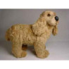 Animaux-Bois-Animaux-Bronzes propose Chien Cocker 45 cm peluche animaux debout réaliste Piutre 3201