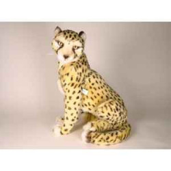 Félin Piutre Guépard 48 cm assis peluche -2584