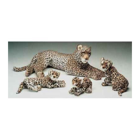 Félin Piutre Léopard cm peluche -2585