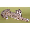 Félin Piutre Guépard 75 cm peluche animaux allongés -2583