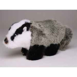  Animaux de la forêt Miniature blaireau 15 cm peluche réaliste Piutre 4264