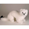 Peluche debout hermine 38 cm Piutre   2652