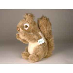  Animaux de la forêt Écureuil 26 cm assis peluche réaliste Piutre 2637