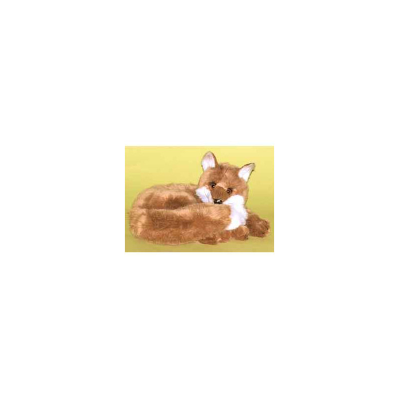  Animaux de la forêt Renard 40 cm peluche couchée réaliste Piutre 2700
