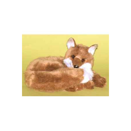 Animaux de la forêt Renard 40 cm peluche couchée réaliste Piutre 2700