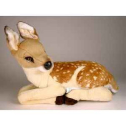  Animaux de la forêt Faon 45 cm peluche animaux allongés réaliste Piutre 2403