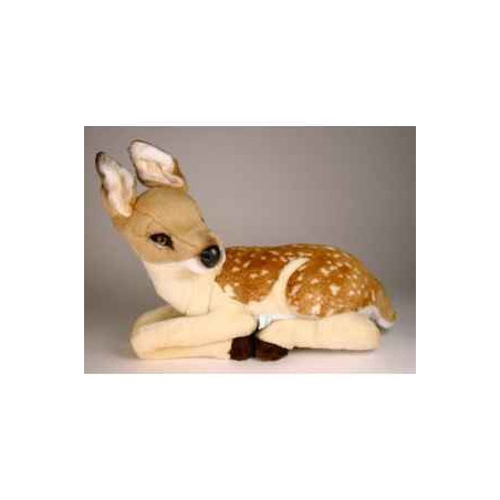  Animaux de la forêt Faon 45 cm peluche animaux allongés réaliste Piutre 2403