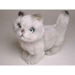 Animaux-Bois-Animaux-Bronzes propose Chat british shorthair 28 cm peluche animaux debout réaliste Piutre