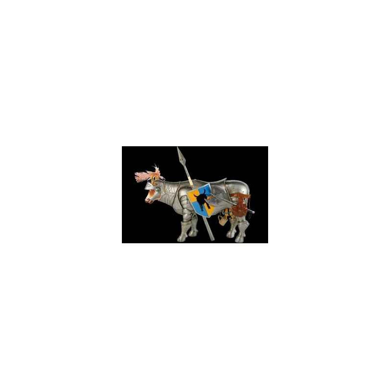 Animaux de la ferme Figurine Vache knight berti 32cm Art in the City 80643