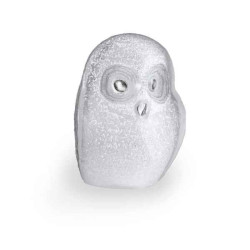Décoration animaux en verre Chouette , clair, petite Mats Jonasson -34053