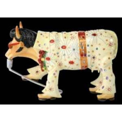 Animaux de la ferme Figurine Vache the king 15cm Art in the City 80834