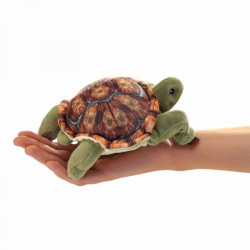 Animaux de la forêt Tortue de terre marionnette à doigts 