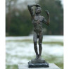 Décoration Statuette bronze personnage Homme nu de rodin 45 cm bronze -B88025