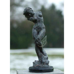 Décoration Statuette bronze personnage Femme nue bronze -B88027