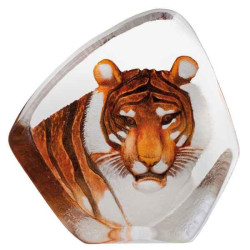 Décoration animaux en verre Tigre Mats Jonasson -33861