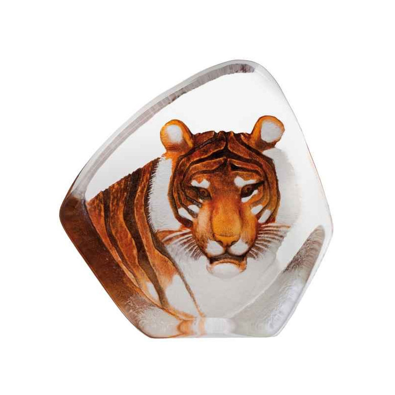 Décoration animaux en verre Tigre Mats Jonasson -33861