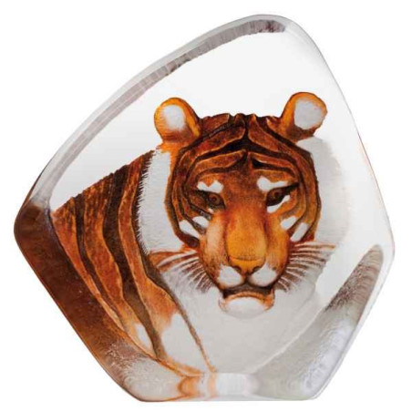 Décoration animaux en verre Tigre Mats Jonasson -33861