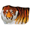 Décoration animaux en verre Tigre orange petit Mats Jonasson -33850