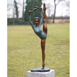 Décoration Statuette bronze personnage Ballerine bronze -B29430